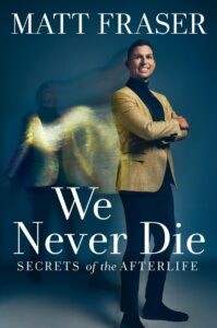 Book Cover with Matt Fraser standing with a gold jacket